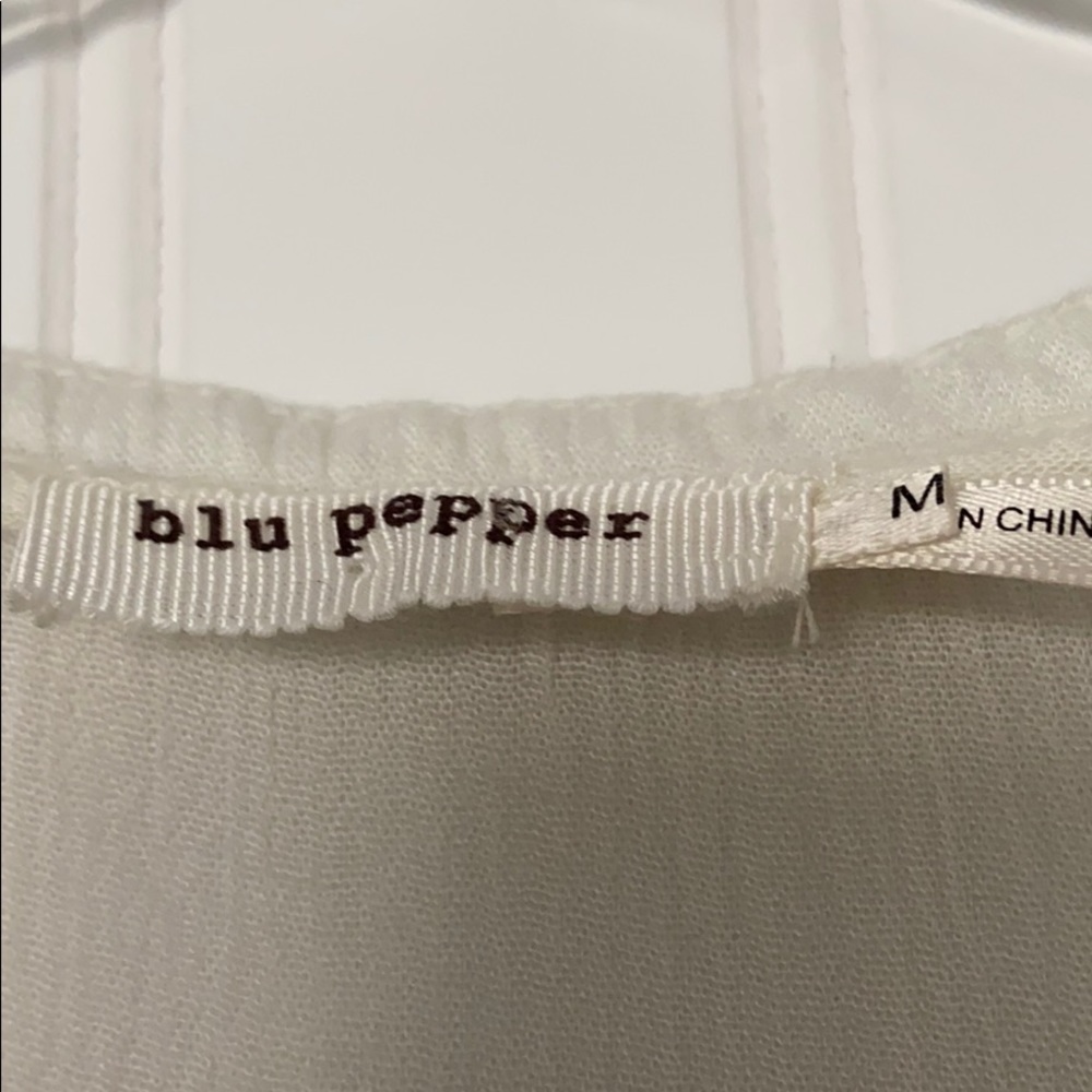 Anthropologie Blu Pepper Boho Blouse - Picture 4 of 5